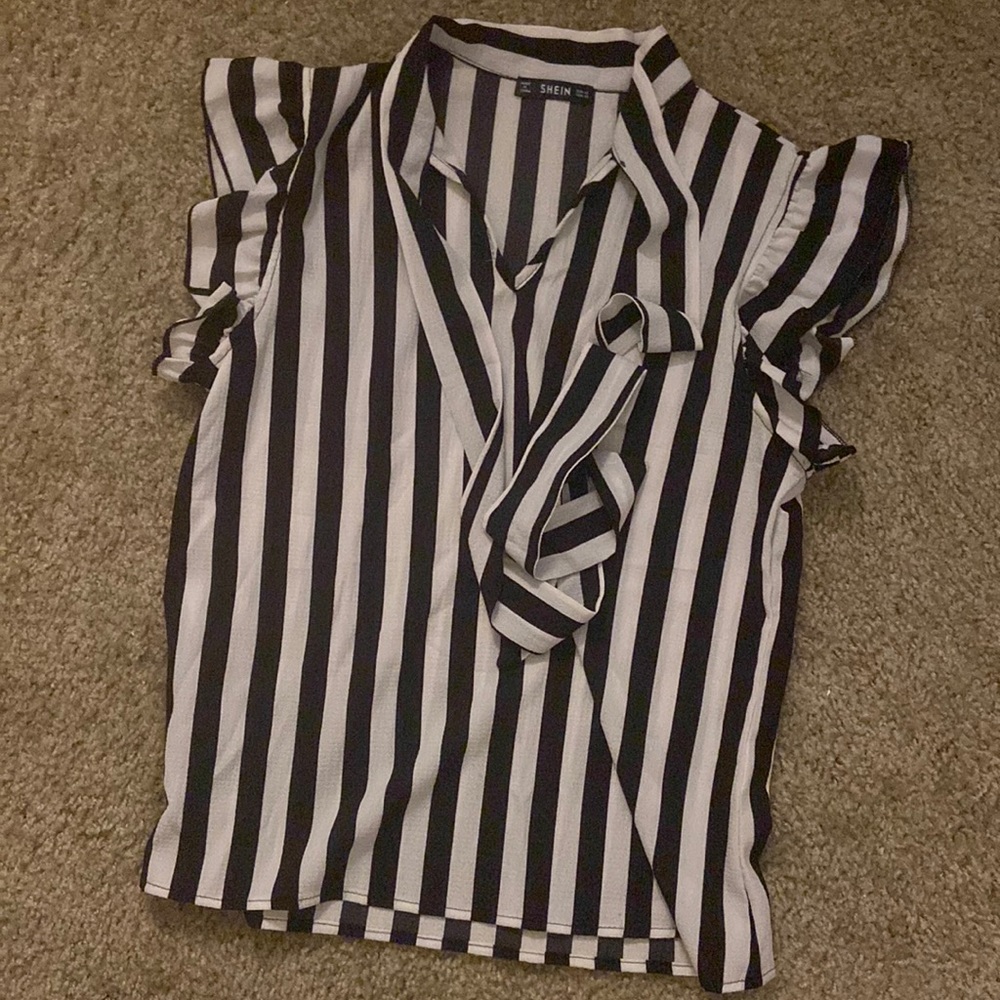 SHEIN stripe shirt Xs